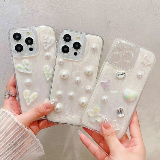 Cream Gum Decoden TPU Phone Case, For iPhone 14 Pro, For iPhone 14 Pro Max, For iPhone 13 Pro Max, For iPhone 13 Pro, For iPhone 13, For iPhone  12, For iPhone 12 Pro Max