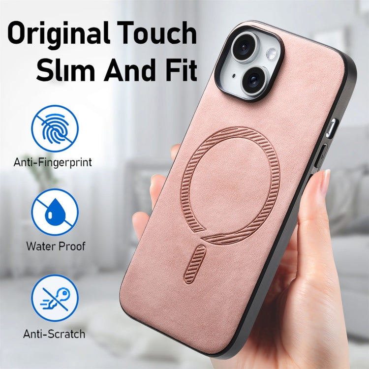 Solid Color Retro Magsafe PU Back Cover Phone Case, For iPhone XR, For iPhone 7 Plus / 8 Plus