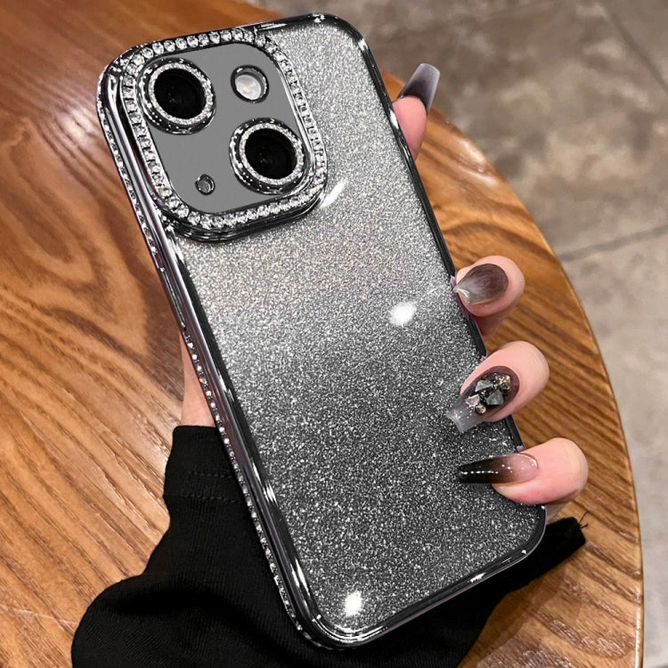 Diamond Gradient Glitter TPU Phone Case, For iPhone 15 Pro, For iPhone 15 Plus, For iPhone 15, For iPhone 14 Plus, For iPhone 14