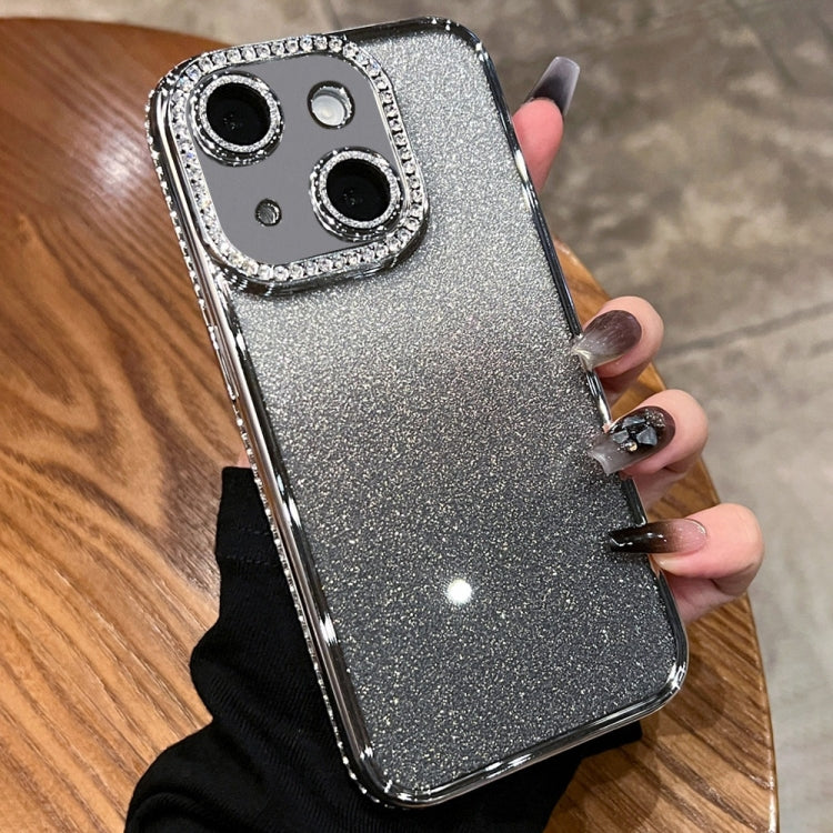 Diamond Gradient Glitter TPU Phone Case, For iPhone 15 Pro, For iPhone 15 Plus, For iPhone 15, For iPhone 14 Plus, For iPhone 14