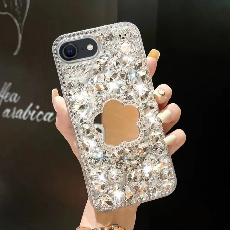 Mirror Handmade Bling Rhinestone PC Phone Case, For iPhone XR, For iPhone XS Max, For iPhone SE 2022 / 7 / 8, For iPhone X / XS, For iPhone 7 Plus / 8 Plus