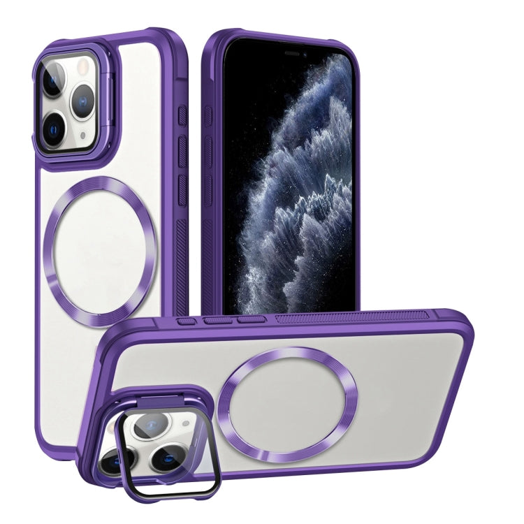 CD-grain Magsafe Acrylic Hybrid TPU Phone Case, For iPhone 12 Pro, For iPhone 11 Pro Max, For iPhone 11