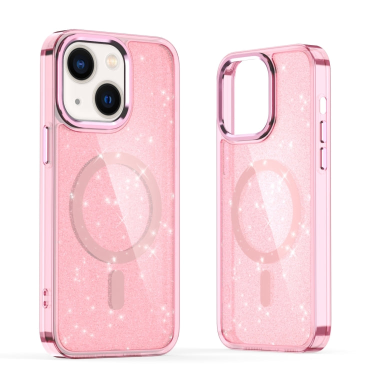 Glitter MagSafe Shockproof Phone Case, For iPhone 13 Pro Max, For iPhone 13 Pro, For iPhone 13, For iPhone 12, For iPhone 12 Pro Max, For iPhone 12 Pro