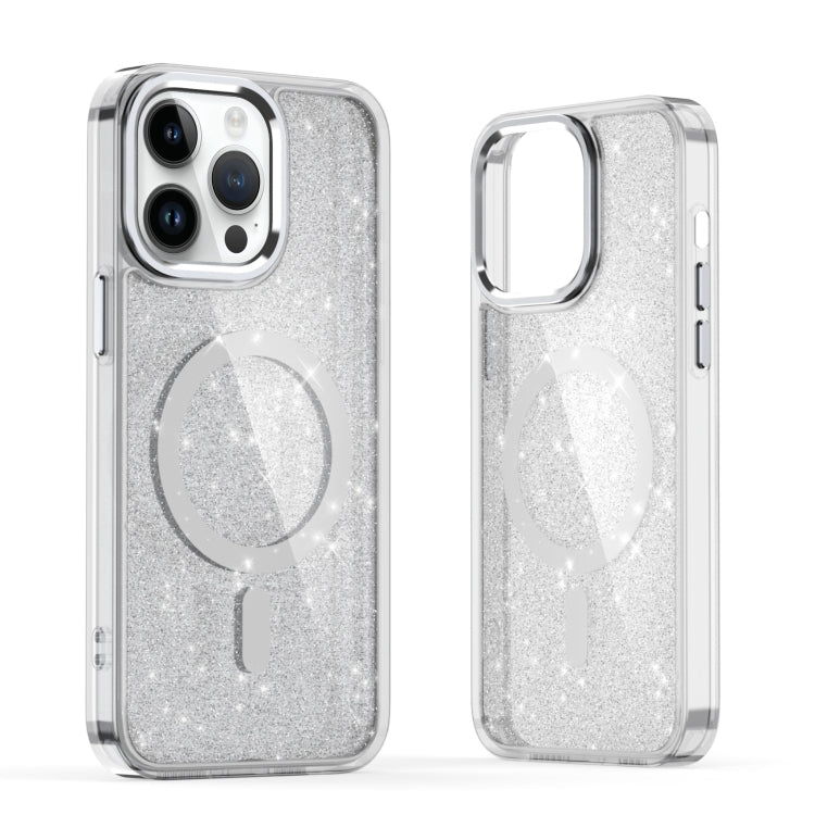 Glitter MagSafe Shockproof Phone Case, For iPhone 15 Plus, For iPhone 15, For iPhone 14 Plus, For iPhone 14, For iPhone 14 Pro, For iPhone 14 Pro Max