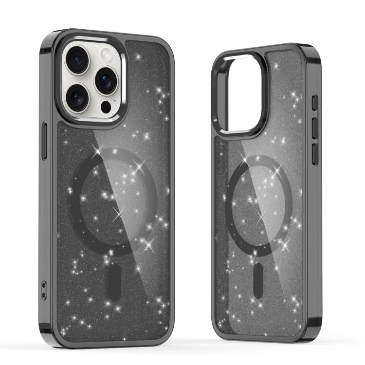 Glitter MagSafe Shockproof Phone Case, For iPhone 16 Pro Max, For iPhone 16 Pro, For iPhone 16 Plus, For iPhone 16, For iPhone 15 Pro Max, For iPhone 15 Pro