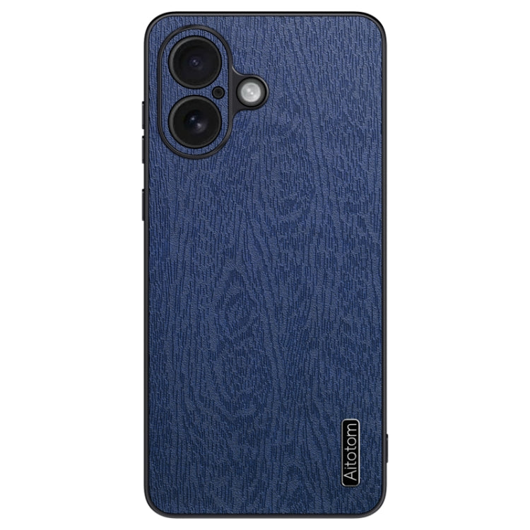 Tree Bark Leather Shockproof Phone Case, For iPhone 16e, For iPhone 16 Pro Max, For iPhone 16 Pro, For iPhone 16 Plus, For iPhone 16