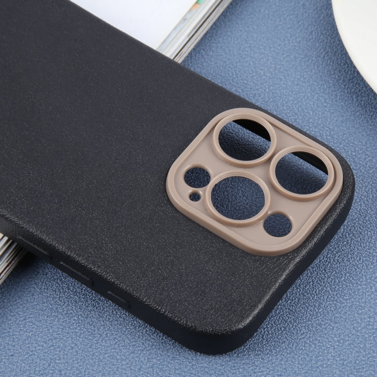 Plain Imitation Leather Back Cover Phone Case, For iPhone 16 Pro Max, For iPhone 16 Pro, For iPhone 16 Plus, For iPhone 16, For iPhone 15 Pro Max