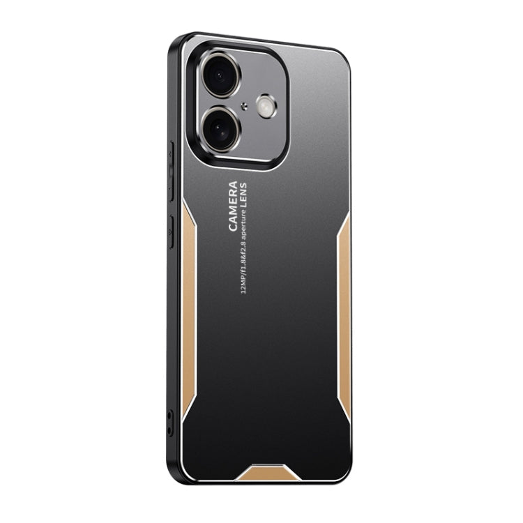 Blade Series TPU Hybrid Metal Phone Case, For iPhone 16 Pro Max, For iPhone 16 Pro, For iPhone 16 Plus, For iPhone 16, For iPhone 15 Pro Max, For iPhone 15 Pro, For iPhone 15 Plus, For iPhone 15