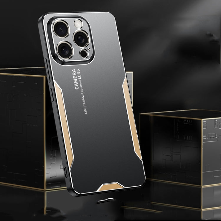 Blade Series TPU Hybrid Metal Phone Case, For iPhone 16 Pro Max, For iPhone 16 Pro, For iPhone 16 Plus, For iPhone 16, For iPhone 15 Pro Max, For iPhone 15 Pro, For iPhone 15 Plus, For iPhone 15