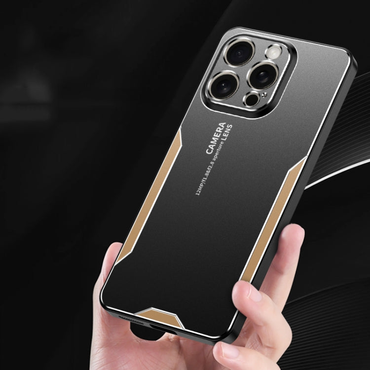 Blade Series TPU Hybrid Metal Phone Case, For iPhone 16 Pro Max, For iPhone 16 Pro, For iPhone 16 Plus, For iPhone 16, For iPhone 15 Pro Max, For iPhone 15 Pro, For iPhone 15 Plus, For iPhone 15