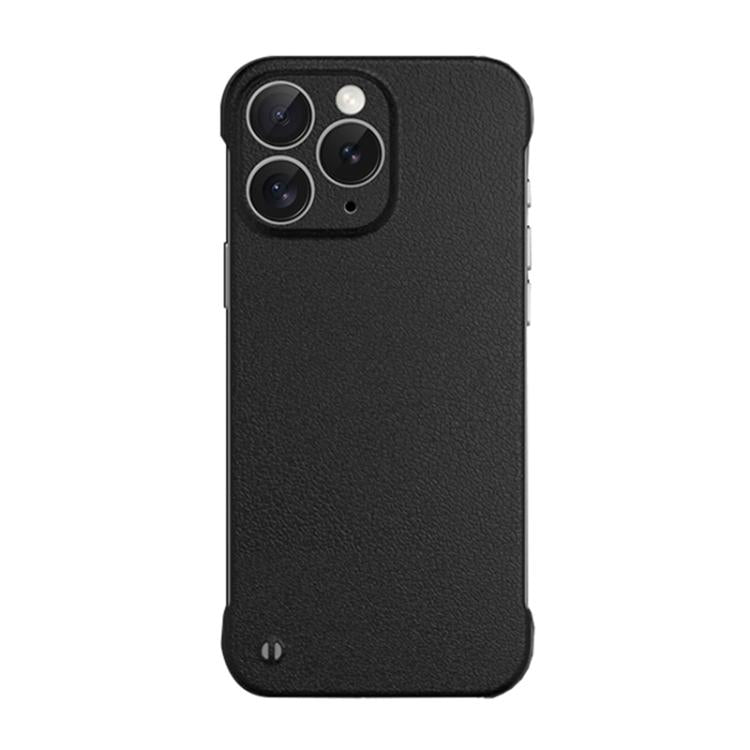 Frameless Litchi Texture PC Phone Case, For iPhone 12 Pro Max, For iPhone 12 Pro, For iPhone 11 Pro Max, For iPhone 11, For iPhone 11 Pro